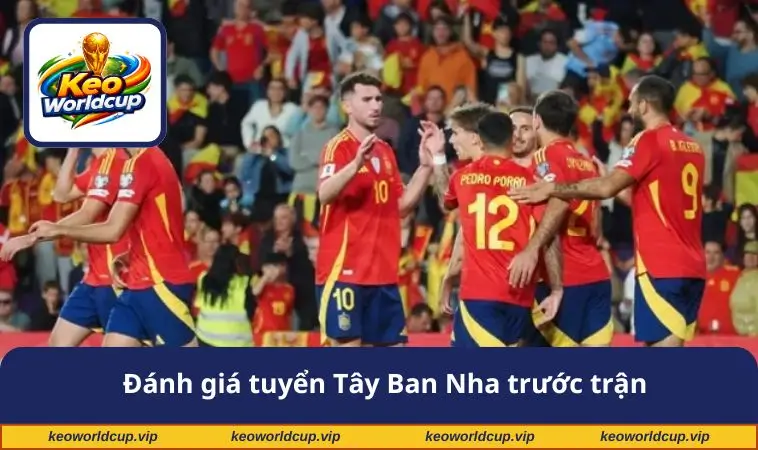 Đánh giá tuyển Tây Ban Nha trước trận