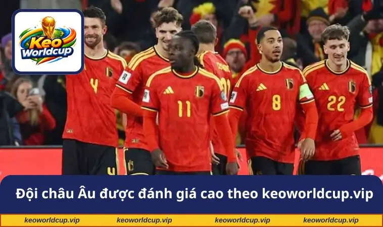Đại diện châu Âu được đánh giá cao theo keoworldcup.vip