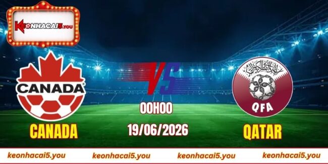 Soi kèo World Cup Canada vs Qatar