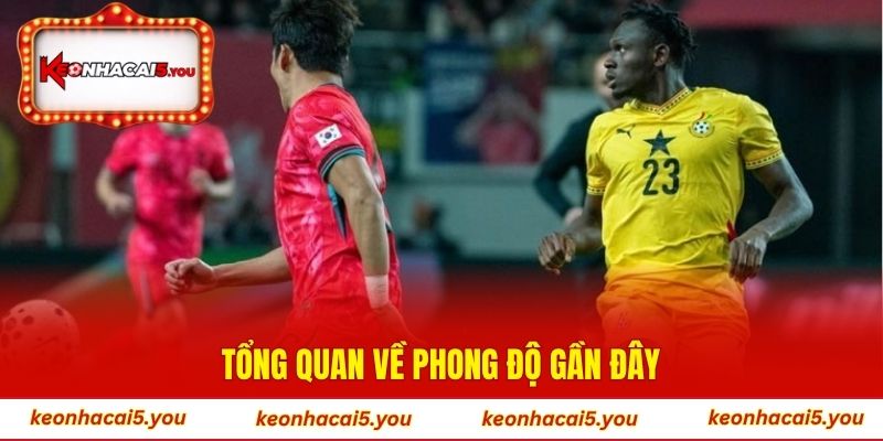 Phong độ gần đây của cả Ghana vs Panama