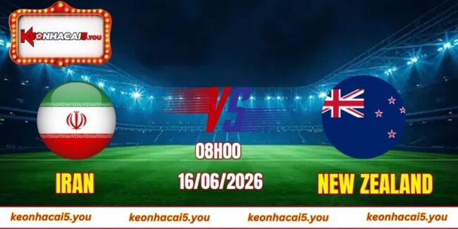 Soi kèo World Cup Iran vs New Zealand