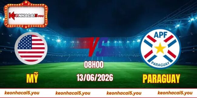 Soi kèo World Cup Mỹ vs Paraguay