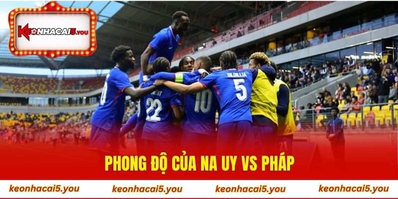 Phong độ của Na Uy vs Pháp