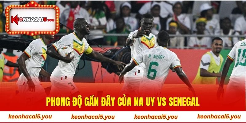 Phong độ gần đây của Na Uy vs Senegal