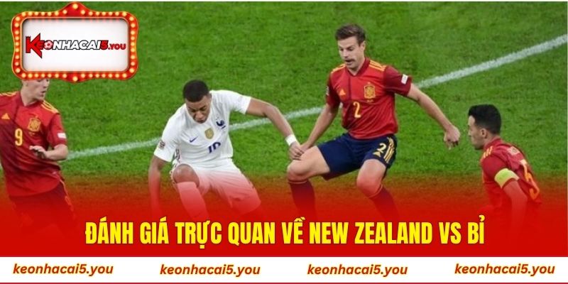 Đánh giá trực quan về New Zealand vs Bỉ