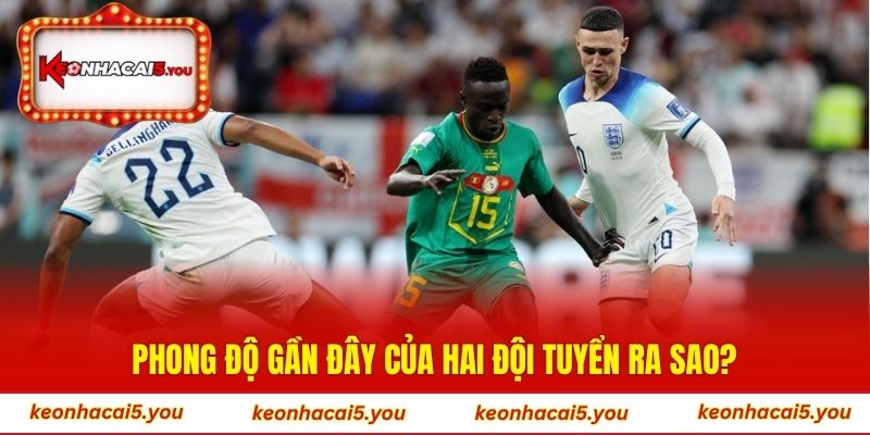 Phong độ gần đây của hai đội tuyển ra sao?