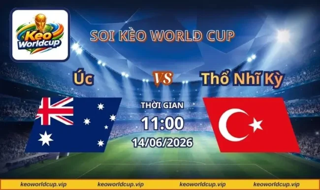Soi kèo World Cup Úc vs Thổ Nhĩ Kỳ