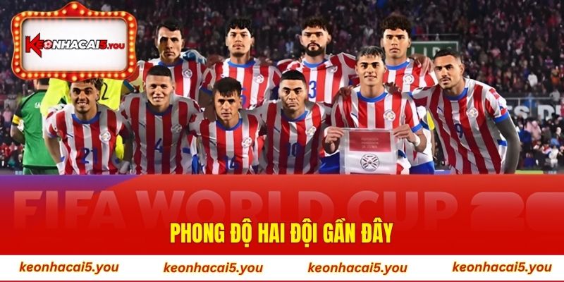 Phong độ hai đội gần đây