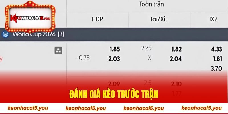 Soi các kèo thường gặp nhất
