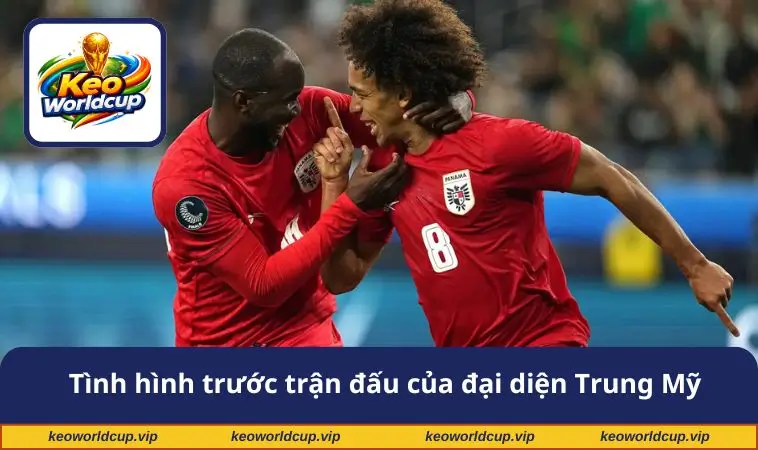 Tình hình trước trận đấu của đại diện Trung Mỹ