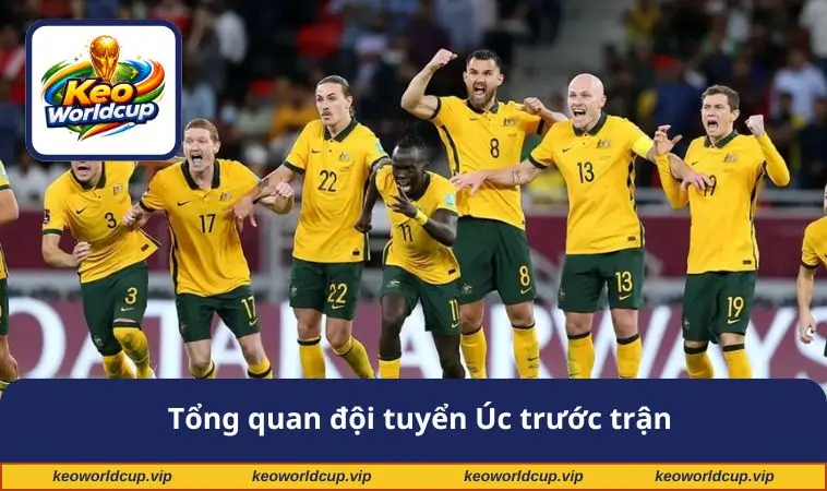Tổng quan đội tuyển Úc trước trận