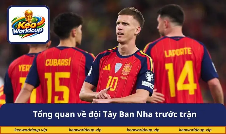 Tổng quan về đội Tây Ban Nha trước trận