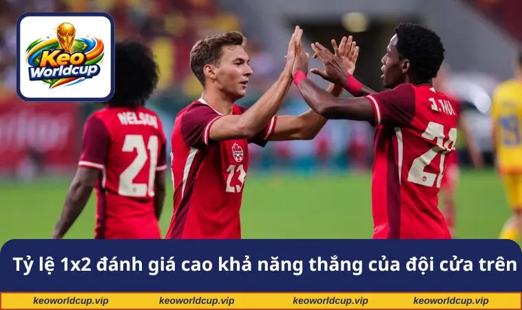 Tỷ lệ 1x2 đánh giá cao khả năng thắng của đội cửa trên